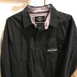 Harley Davidson XL button up shirt